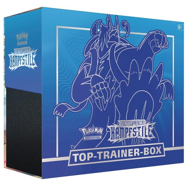 Pokemon Kampfstile Top-Trainer Box DE BLAU